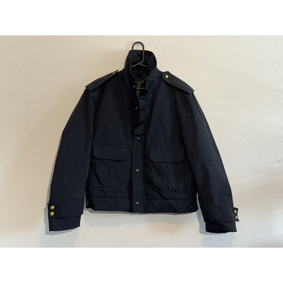 Blauer Mens Size 44R Gore-Tex Security Police Jacket USA Made Tactical Navy Blue